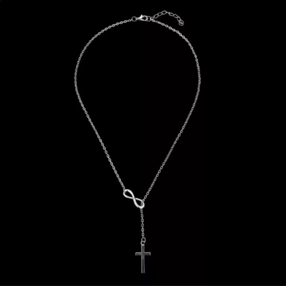 New Pendant Silver Cross Necklace - Picture 4 of 4